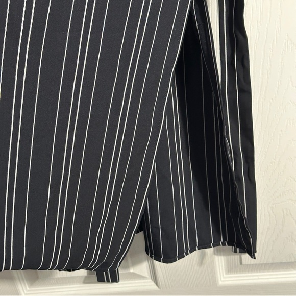 Zara striped duster/longline wrap/cardigan, striped, tie waist. Size M. Stunning - Picture 7 of 11